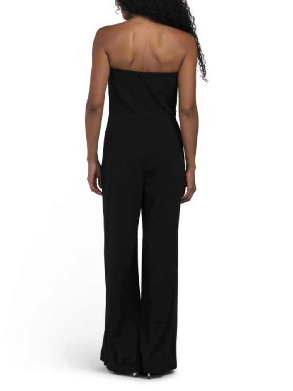 OLEG CASSINI Made In Usa Faux Pearl Jumpsuit - Picture 2 of 3